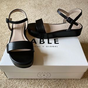 ABLE Larissa Platform Sandals 7